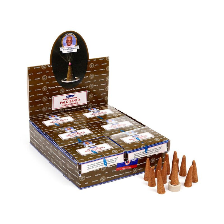 Satya Palo Santo Nag Champa Dhoop Räucherkegel
