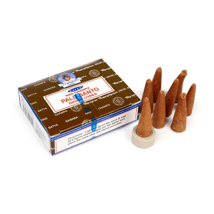 Satya Palo Santo Nag Champa Dhoop Räucherkegel