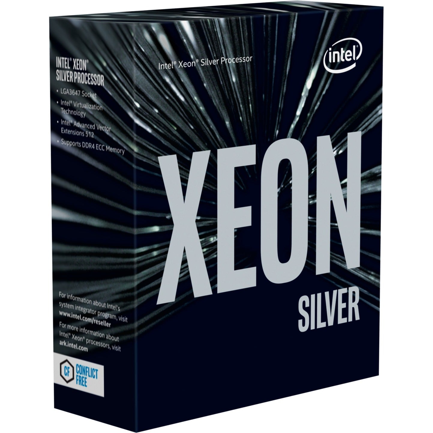 Intel® Xeon Silber 4216, 2,1 GHz (Turbo -Schub von 3,2 GHz)