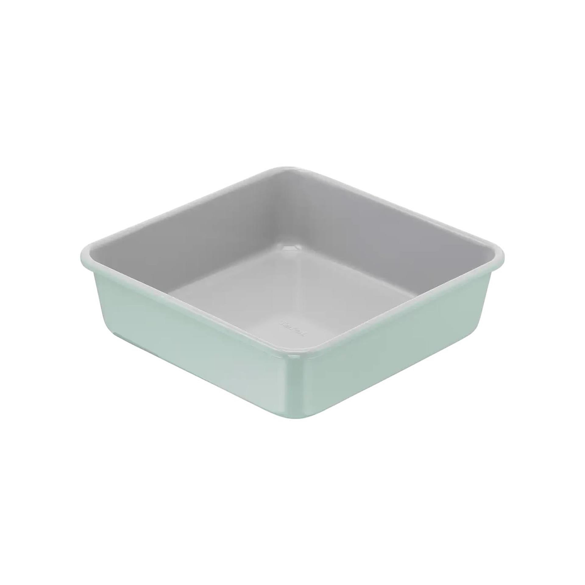 Tefal quadratische Kuchenform aus Keramik, 20 cm