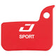 Jagwire Sport halbmetallischer Scheibenbremsbelag – Sram (rotes Etap)