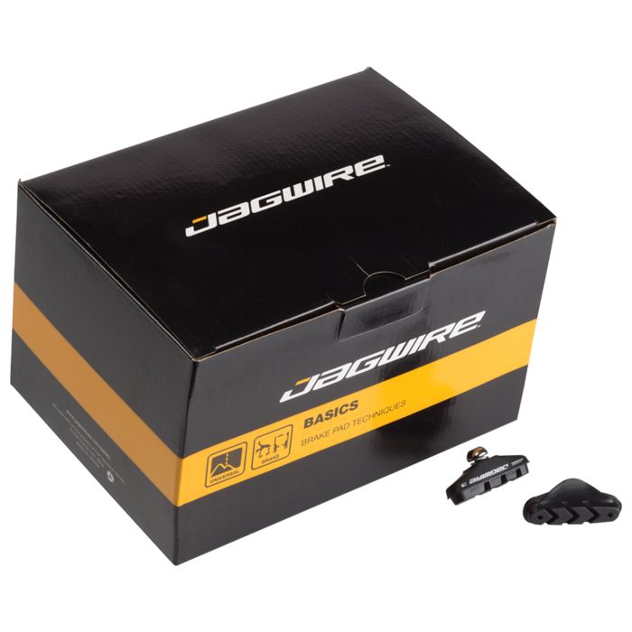 Jagwire Basics Road-Bremsbelag (100 Stück (50 Paar)) – schwarz