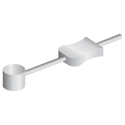 Jagwire EZ-Griff Single-End-Straddle-Draht (10 Stück) – Silber