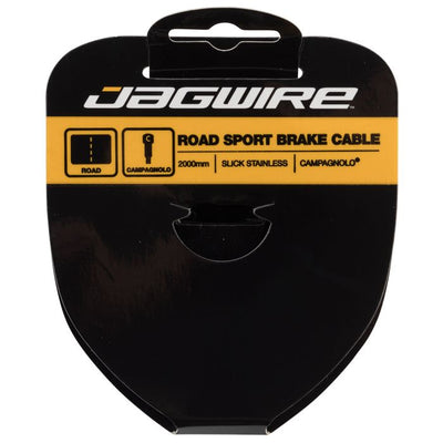 Jagwire Rennrad-Bremskabel – Sport-Slick-Edelstahl – 1,5 x 2750 mm – Campagnolo