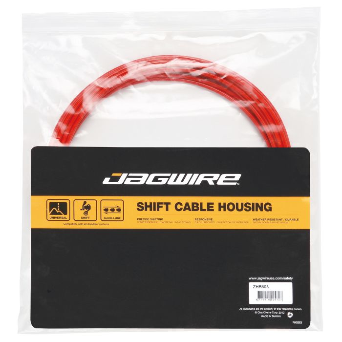 Jagwire Schaltgehäuse 4 mm Lex-Sl Slick-Lube (10 m) – rot