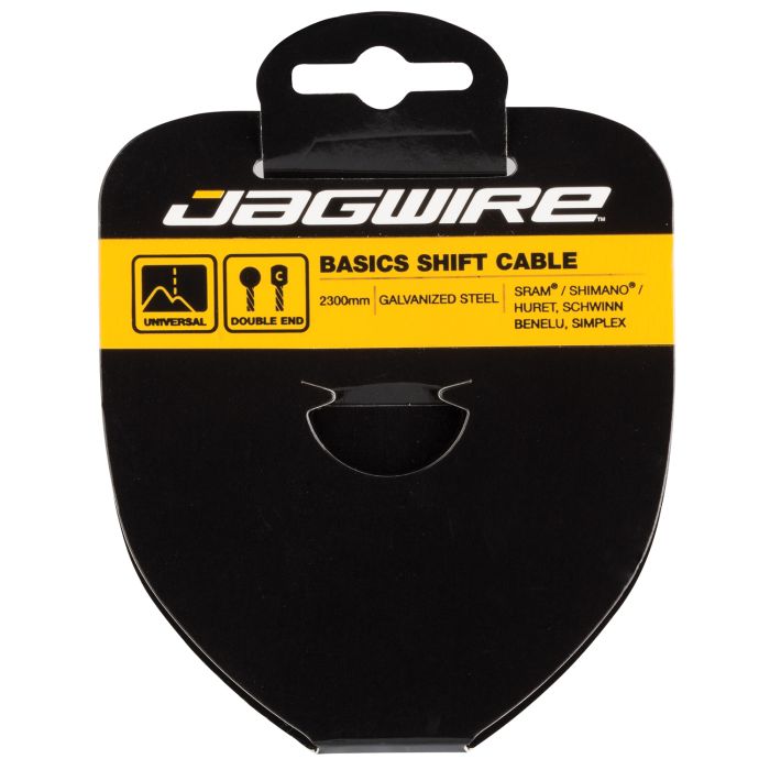 Jagwire Basis-Schalthebel-Innenkabel aus Stahl (verzinkt).