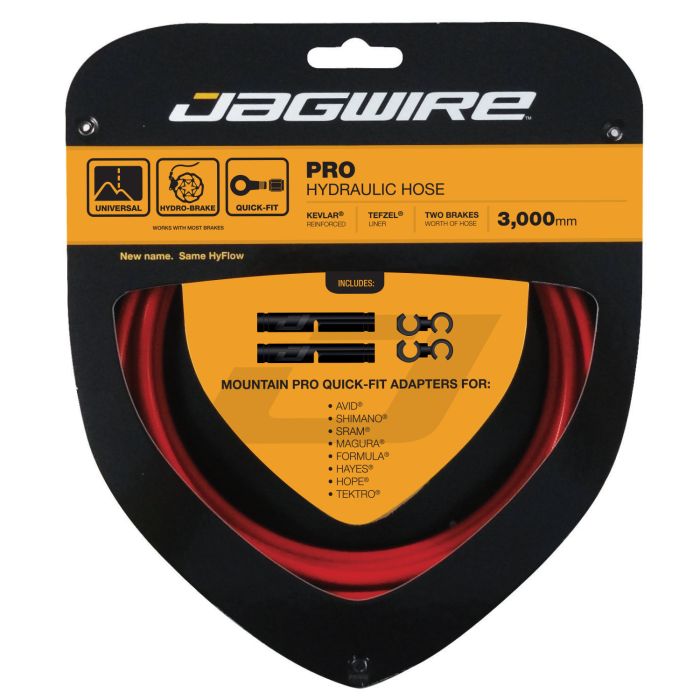 Jagwire Pro Hydraulikschlauch-Set – rot