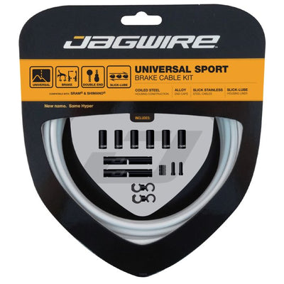 Jagwire Universal-Sportbremsen-Kit – weiß
