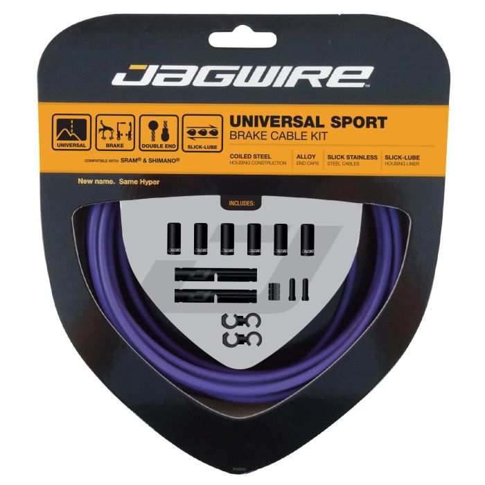 Jagwire Universal-Sportbremsen-Kit – Lila