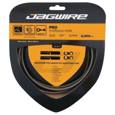 Jagwire Pro Hydraulikschlauch-Set – Carbonsilber