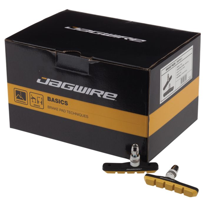 Jagwire Mountain Sport Bremsbelag (50 Stück (25 Paar)) – gelb