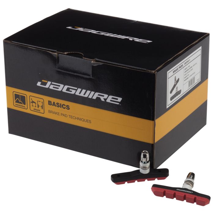 Jagwire Mountain Sport Bremsbelag (50 Stück (25 Paar)) – rot
