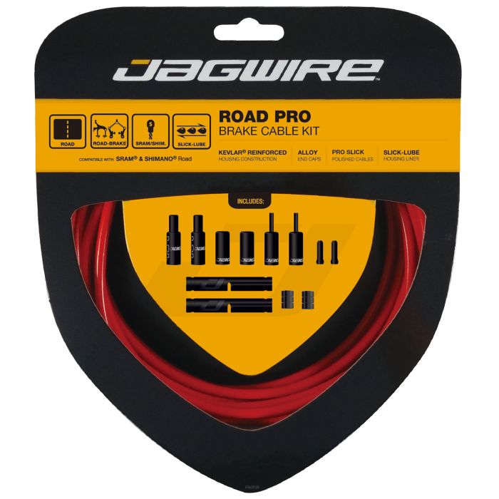 Jagwire Road Pro Bremsenset – rot