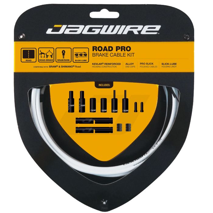 Jagwire Road Pro Bremsenset – weiß