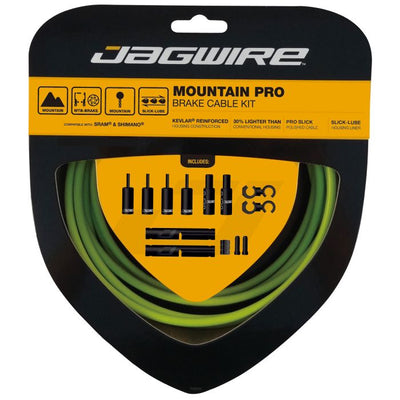 Jagwire Mountain Pro Bremsset – Bio-Grün