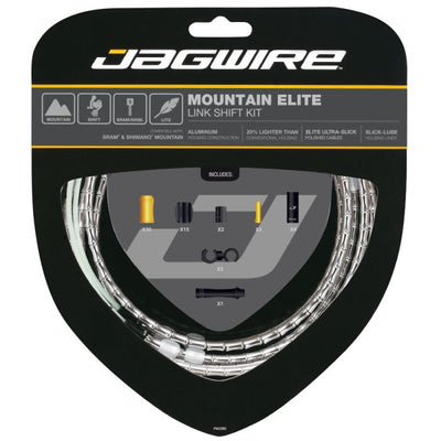 Jagwire Mountain Elite Link Shift Kit – Silber