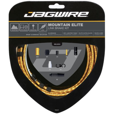 Jagwire Mountain Elite Link-Bremssatz – Gold