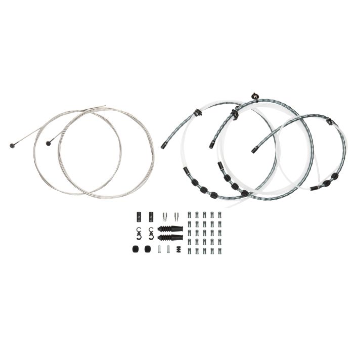 Jagwire Mountain Elite Link-Bremssatz – Grau