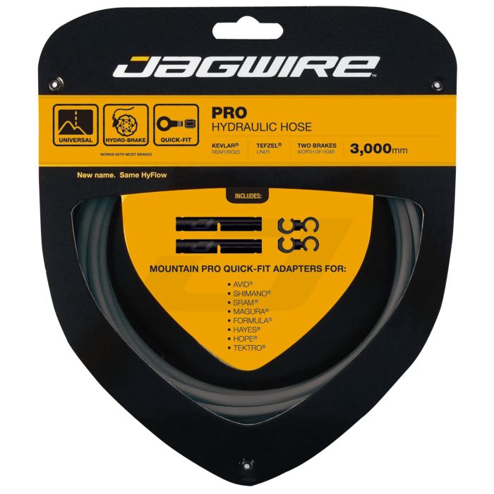 Jagwire Pro Hydraulikschlauch-Set – Eisgrau
