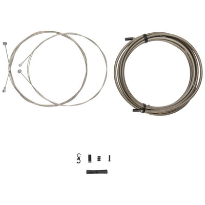 Jagwire Universal-Sportbremsen-Kit – Carbonsilber
