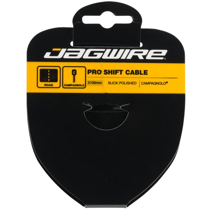 Jagwire-Schaltkabel – Profi-polierter Slick-Edelstahl – 1,1 x 3100 mm – Campagnolo