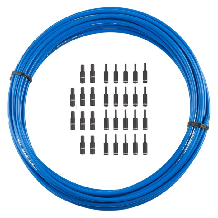 Jagwire Bremsgehäuse 5 mm Keb Slick-Lube (10 m + Endkappen) – blau