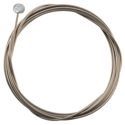 Jagwire Mountain-Bremskabel – professionell polierter Slick-Edelstahl – 1,5 x 2000 mm – Sram Shimano