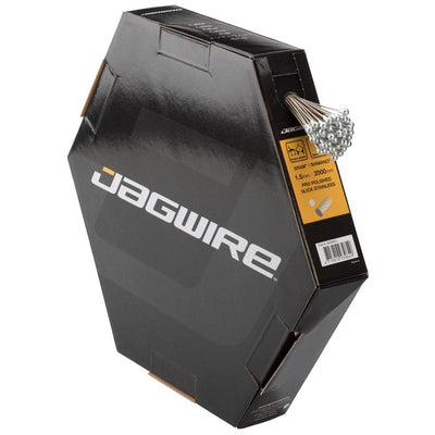 Jagwire Rennrad-Bremskabel – Profi-polierter Slick-Edelstahl – 1,5 x 2000 mm – Sram Shimano (50 Stück)