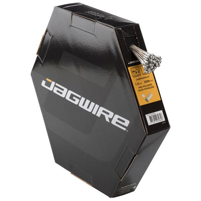 Jagwire Rennrad-Bremskabel – Pro polierter Slick-Edelstahl – 1,5 x 2000 mm – Campagnolo (50 Stück)