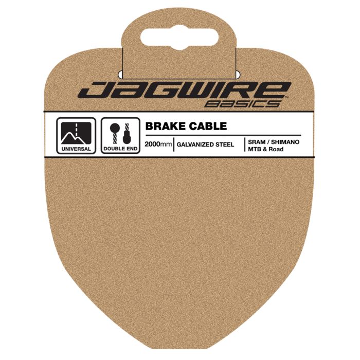 Jagwire Road Mountain Basic Stahlbremskabel (verzinkt).