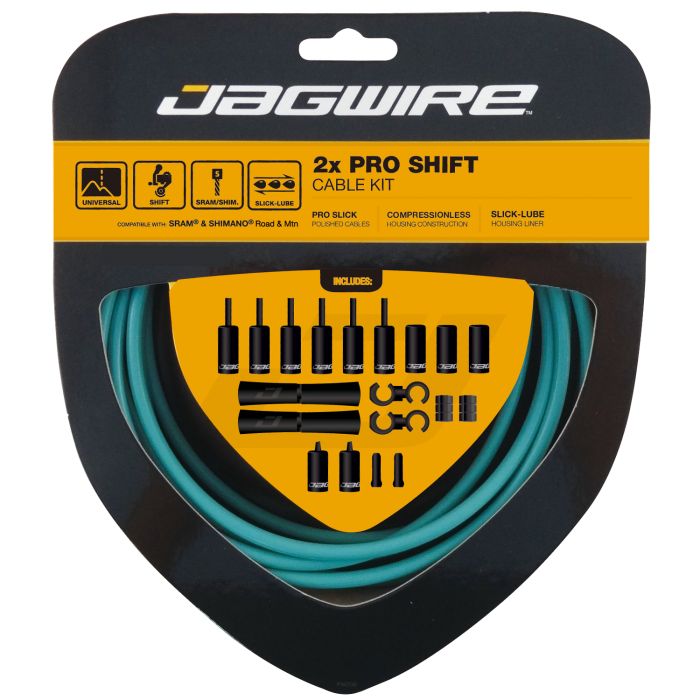 Jagwire 2x Pro Shift Kit – Celeste