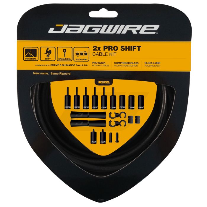 Jagwire 2x Pro Shift Kit – Stealth Black
