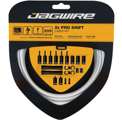 Jagwire 2x Pro Shift Kit – weiß