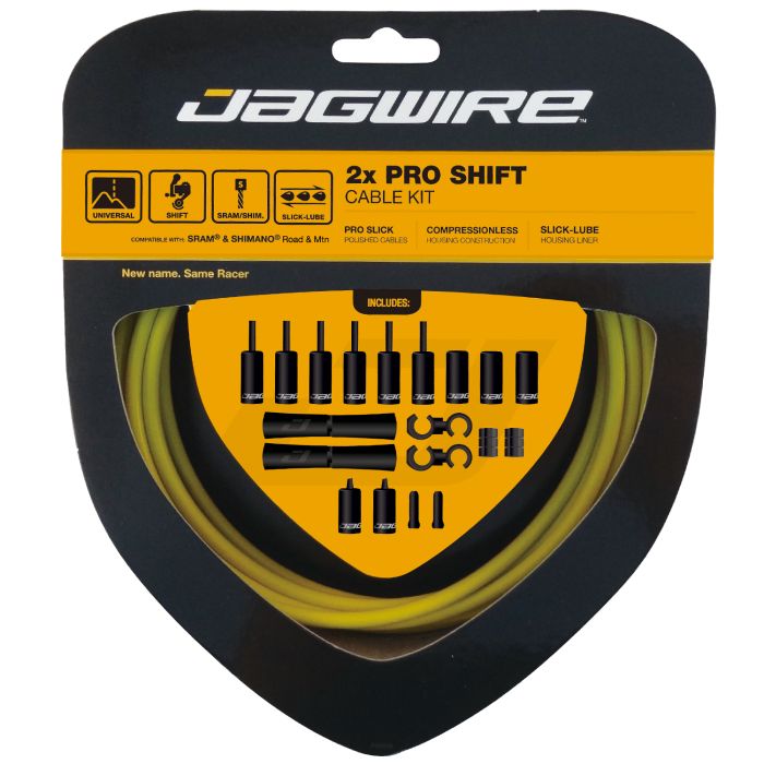 Jagwire 2x Pro Shift Kit – Gelb