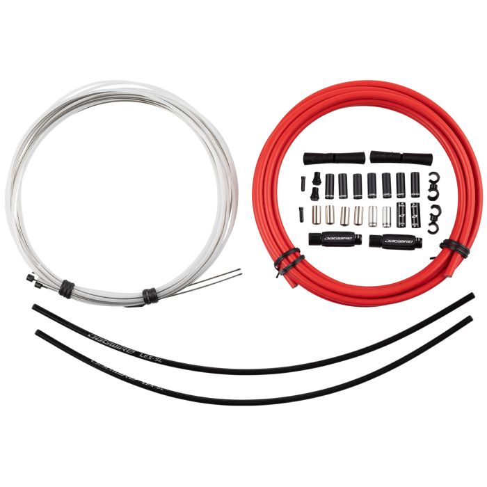 Jagwire 2x Elite Sealed Shift Kit – Rot