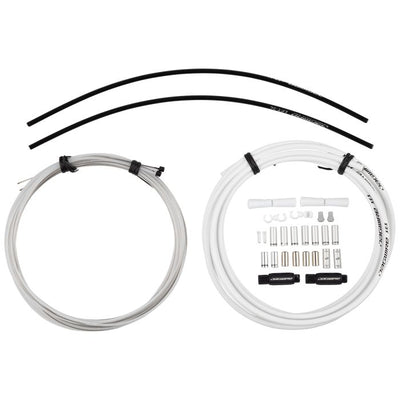 Jagwire 2x Elite Sealed Shift Kit – Weiß