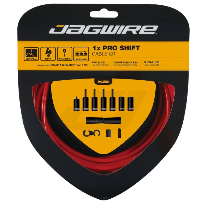 Jagwire 1x Pro Shift Kit - rot