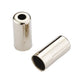 Jagwire Endkappen offen – 5 mm Bremse (Crimp) – Messing (1000 Stück) – Chrom