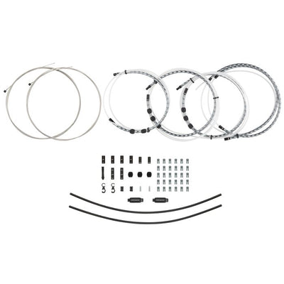Jagwire 2x Elite Link Shift Kit – grau