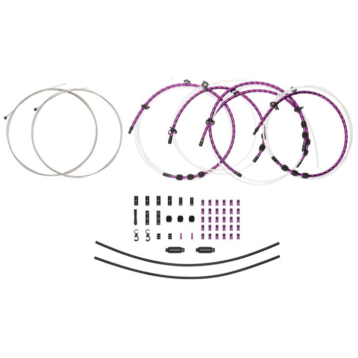 Jagwire 2x Elite Link Shift Kit – limitiert lila