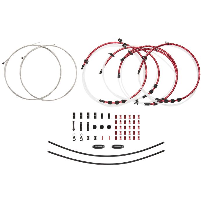 Jagwire 2x Elite Link Shift Kit – rot