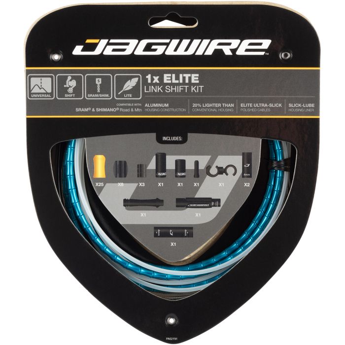Jagwire 1x Elite Link Shift Kit – blau