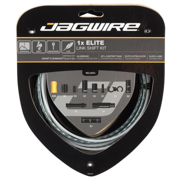 Jagwire 1x Elite Link Shift Kit – grau