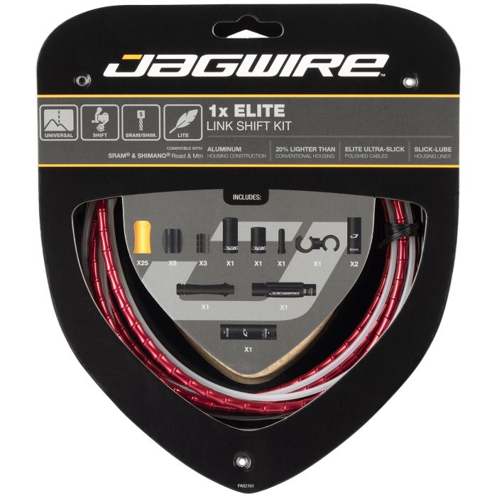 Jagwire 1x Elite Link Shift Kit – rot