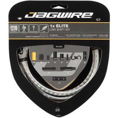 Jagwire 1x Elite Link Shift Kit – Silber