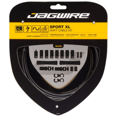Jagwire Sport Shift XL Kit – Schwarz