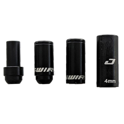Jagwire 1x Elite Link Schaltendkappen-Pack (8 Stück) – schwarz
