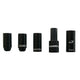 Jagwire Road Elite Link Bremsendkappen-Pack (12 Stück) – schwarz