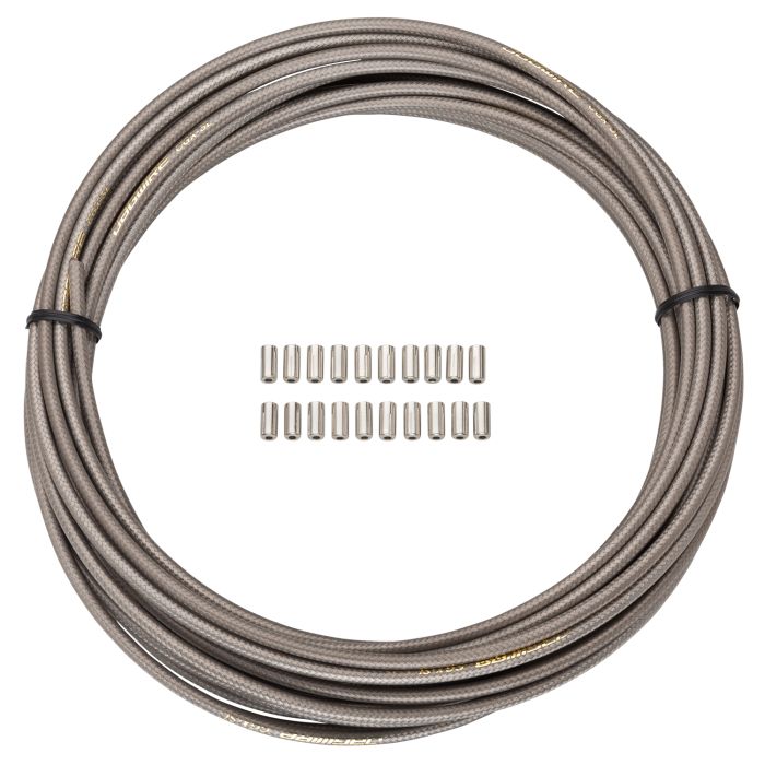 Jagwire Bremsgehäuse 5 mm cgx-sl Slick-Lube (10 m) – Titan