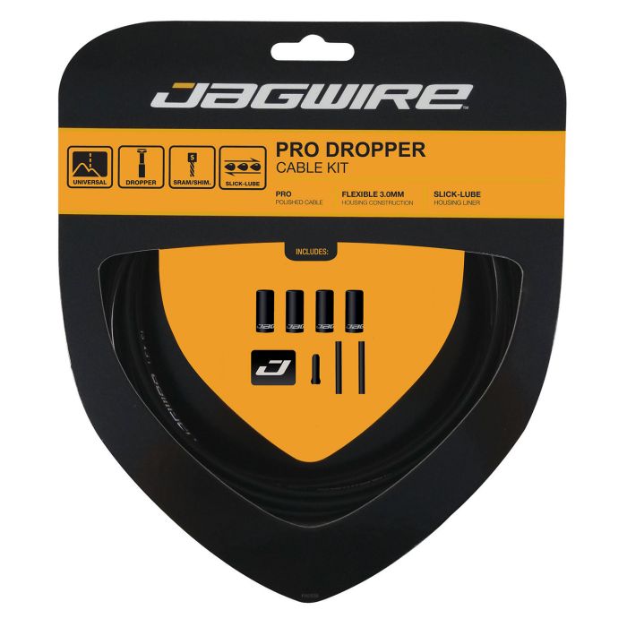 Jagwire Pro Dropper Kit 3mm – schwarz